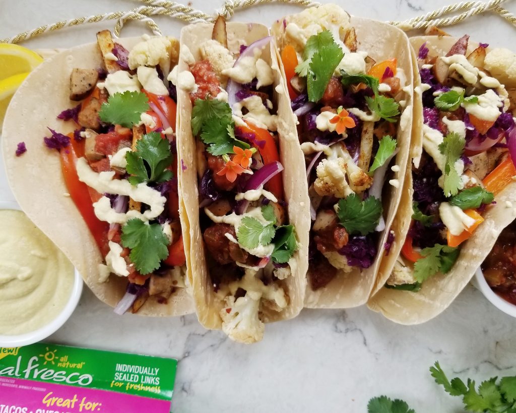 taco shells with sourdough discard