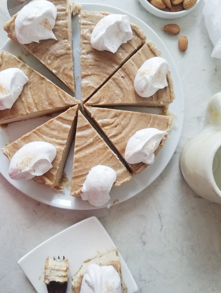 healthy dulce de leche cheesecake