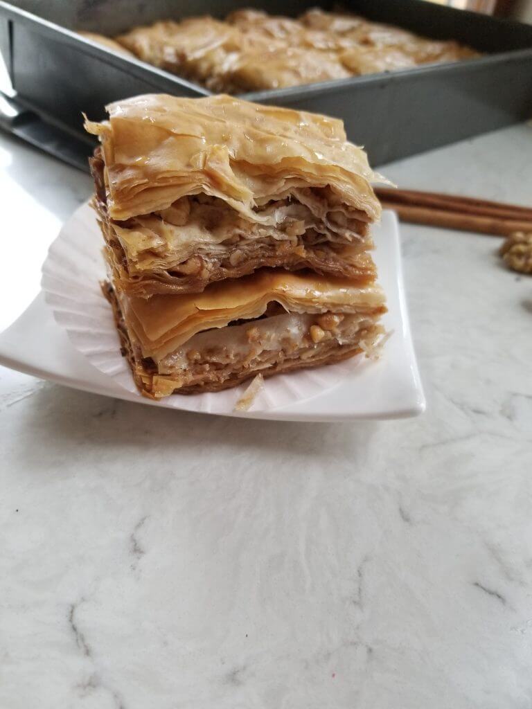 the best baklava recipe in the world ready to serve