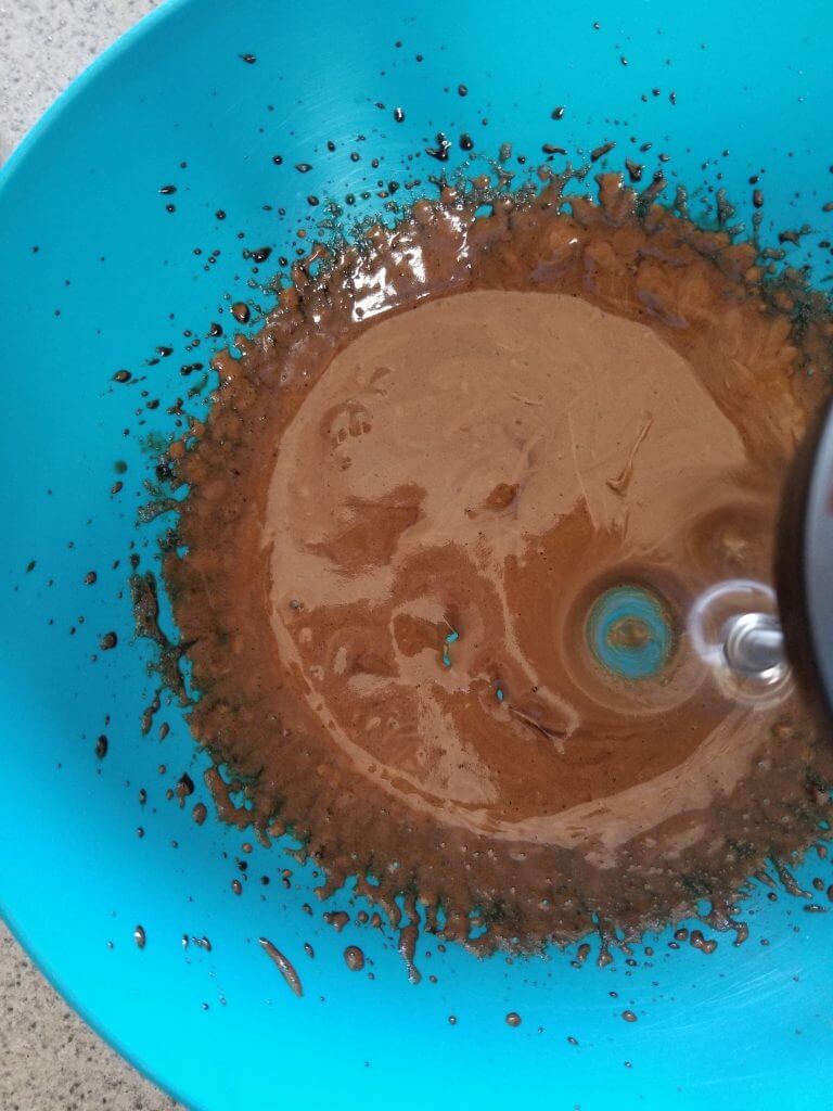 the coffee now is starting to get some volume