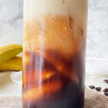 banana iced coffee recipe