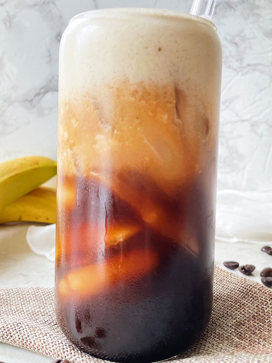 banana iced coffee recipe