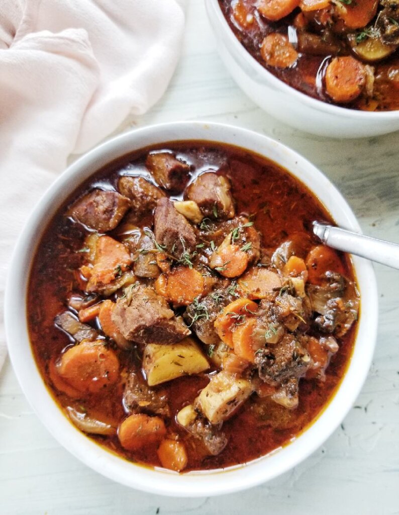 instant pot beef and vegetable stew