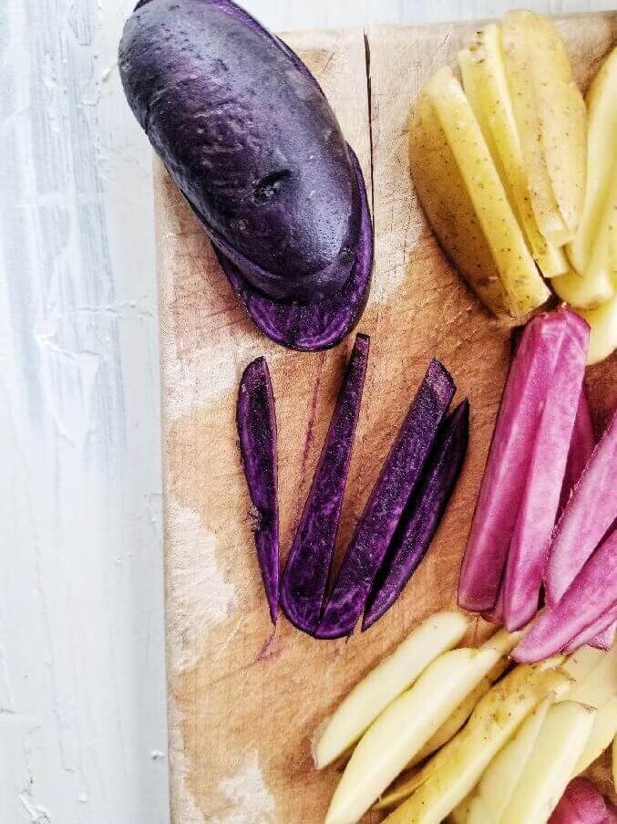 air fried potato fries