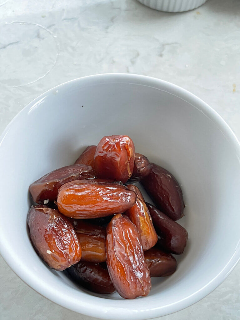dates in a bowl