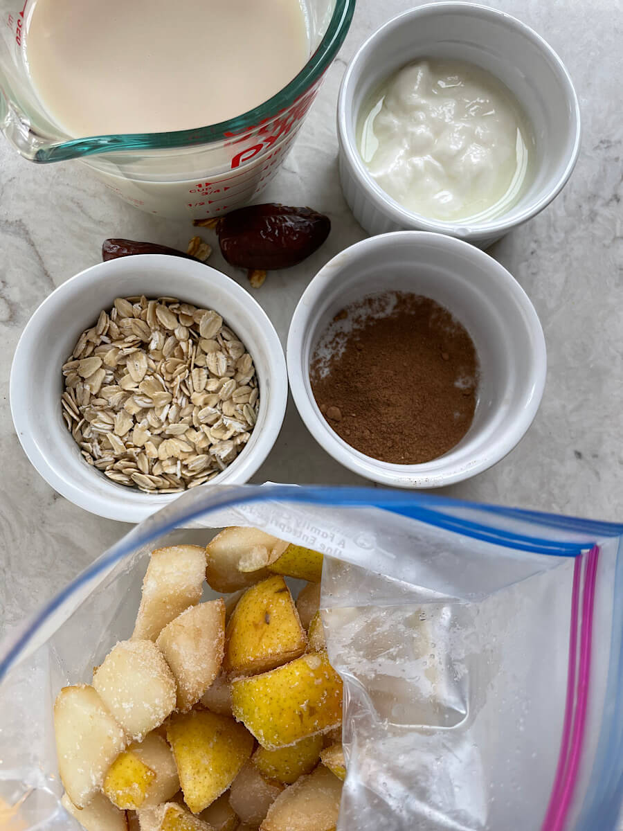 apple pie smoothie ingredients