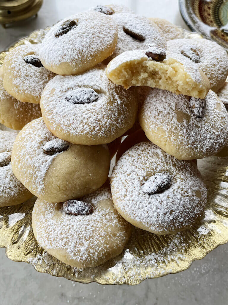 Graybeh Middle Eastern Butter Cookies Recipe