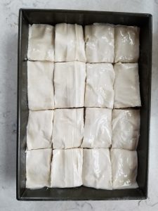 baklava before baking