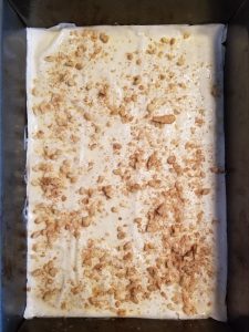 baklava sprinkled with walnuts