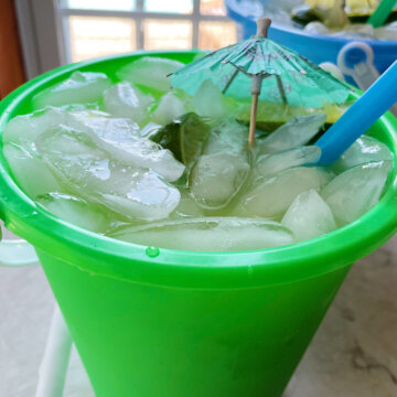 beach bucket cocktail