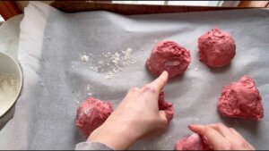 beet bagels recipe steps image 8