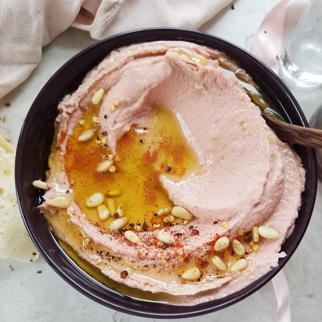 beet root hummus recipe