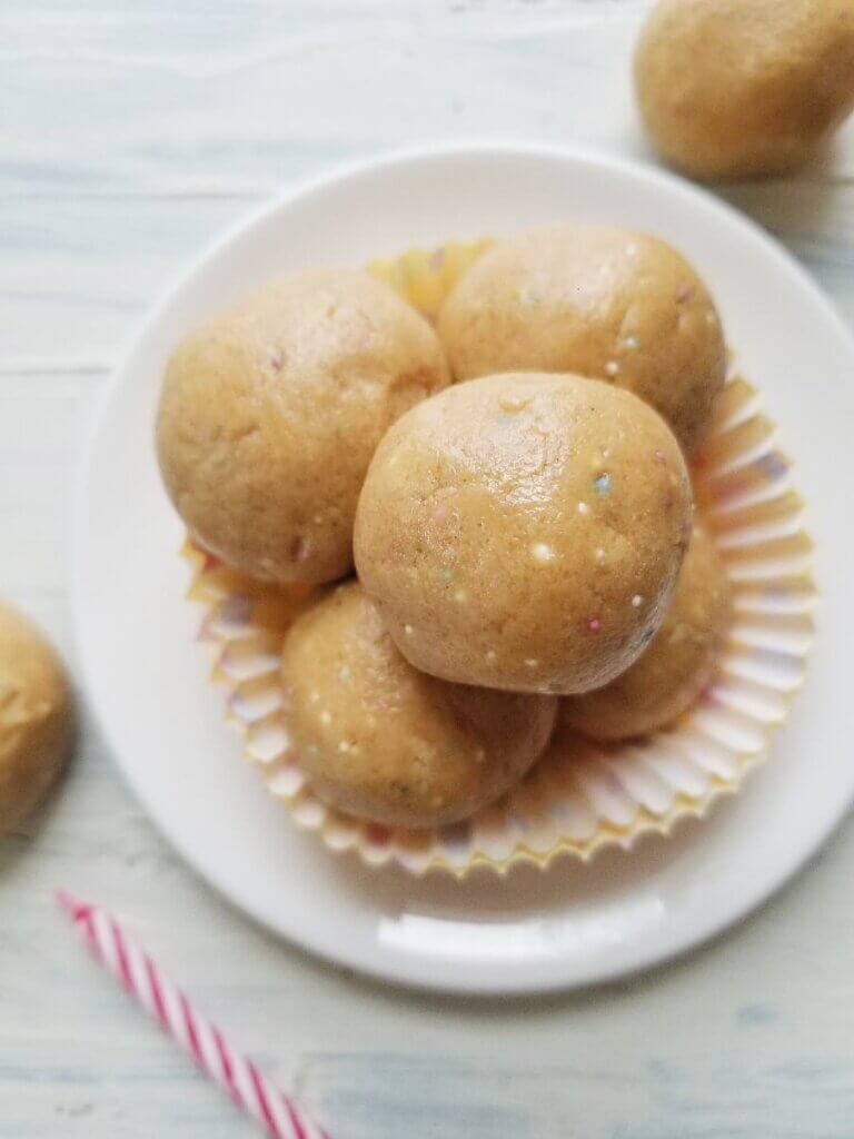 Birthday Cake Energy Balls