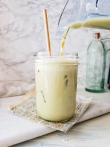 blender iced matcha latte