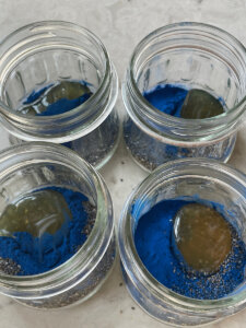 Blue chia pudding recipe