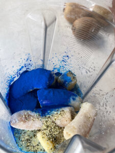 easy blue majik smoothie recipe ingredients