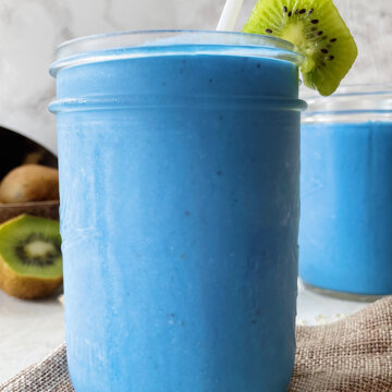 Blue spirulina smoothie recipe