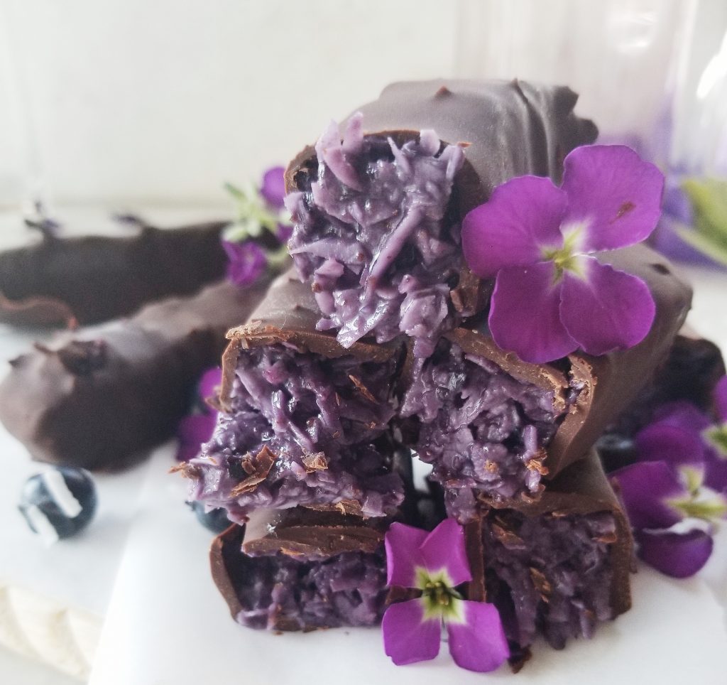 vegan blueberry bounty bars