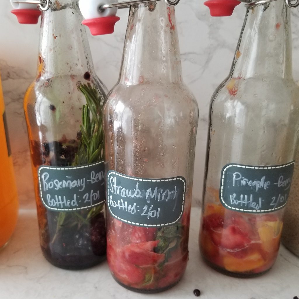bottle and flavor your kombucha