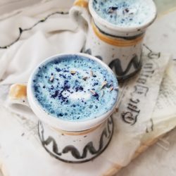 butterfly pea latte