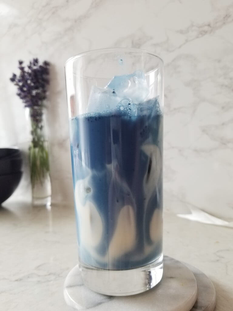Butterfly Pea Matcha Latte