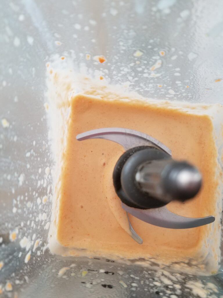 smoothie in the blender