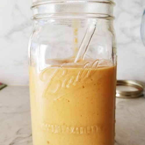 healthy carrot orange smoothie