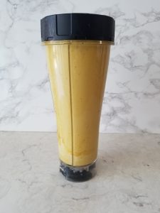 caesar salad dressing in a blender