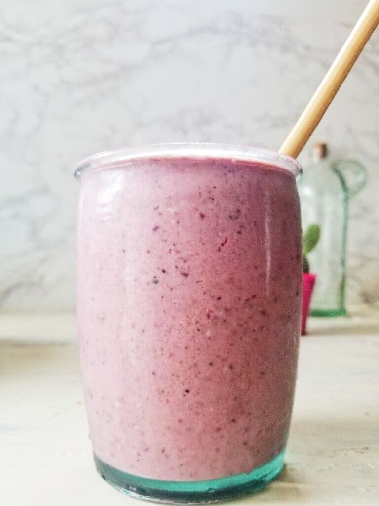 cherry zucchini smoothie