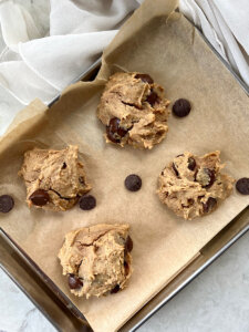 Chocolate chip chickpea cookie recipe