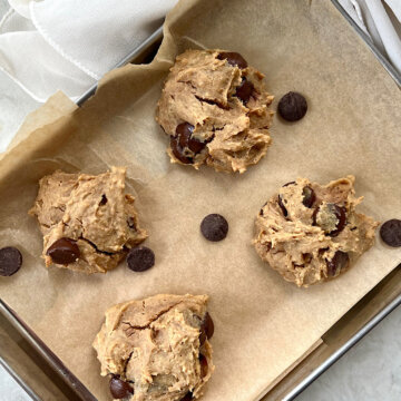 Chocolate chip chickpea cookie recipe