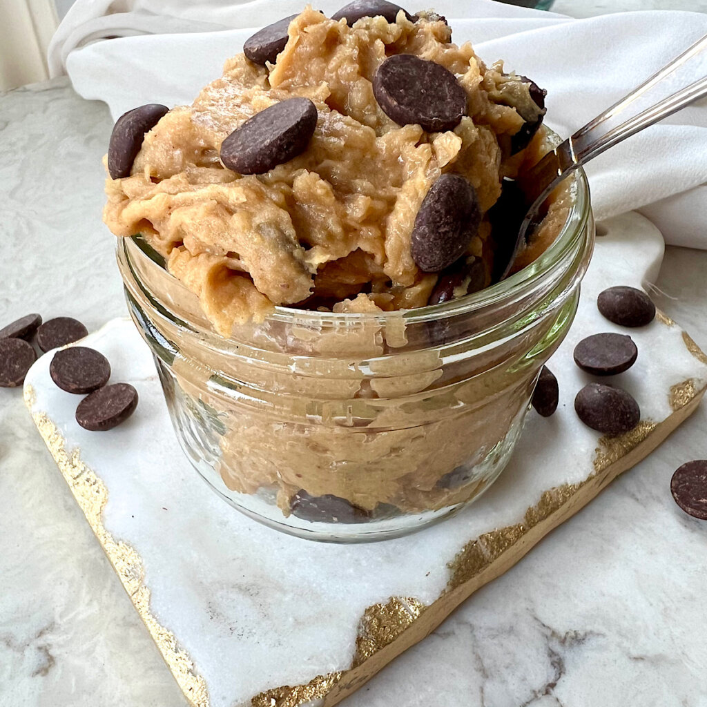 Chickpea cookie dough recipe