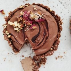 healthy chocolate tarts