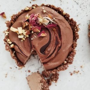 healthy chocolate tarts