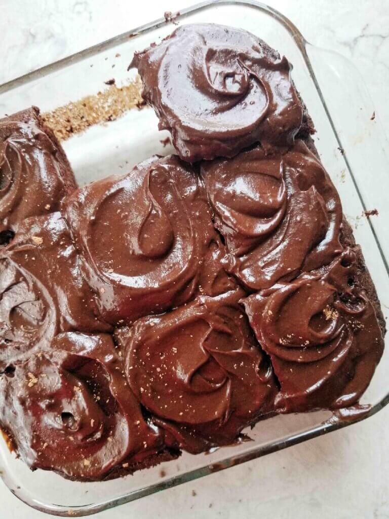 healthy chocolate zucchini cake recipe