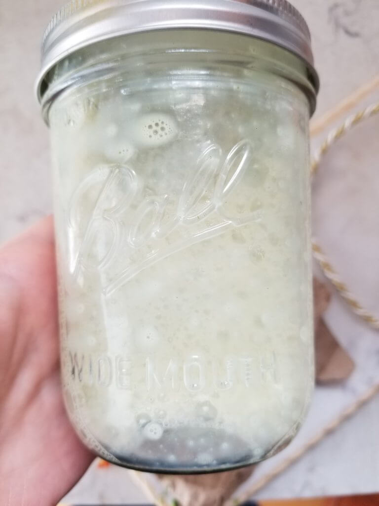 dunkin copycat iced matcha latte in a mason jar