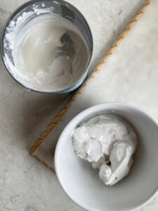 Coconut cloud smoothie ingredients