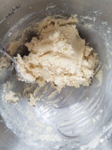 coconut flour christmas cutout dough