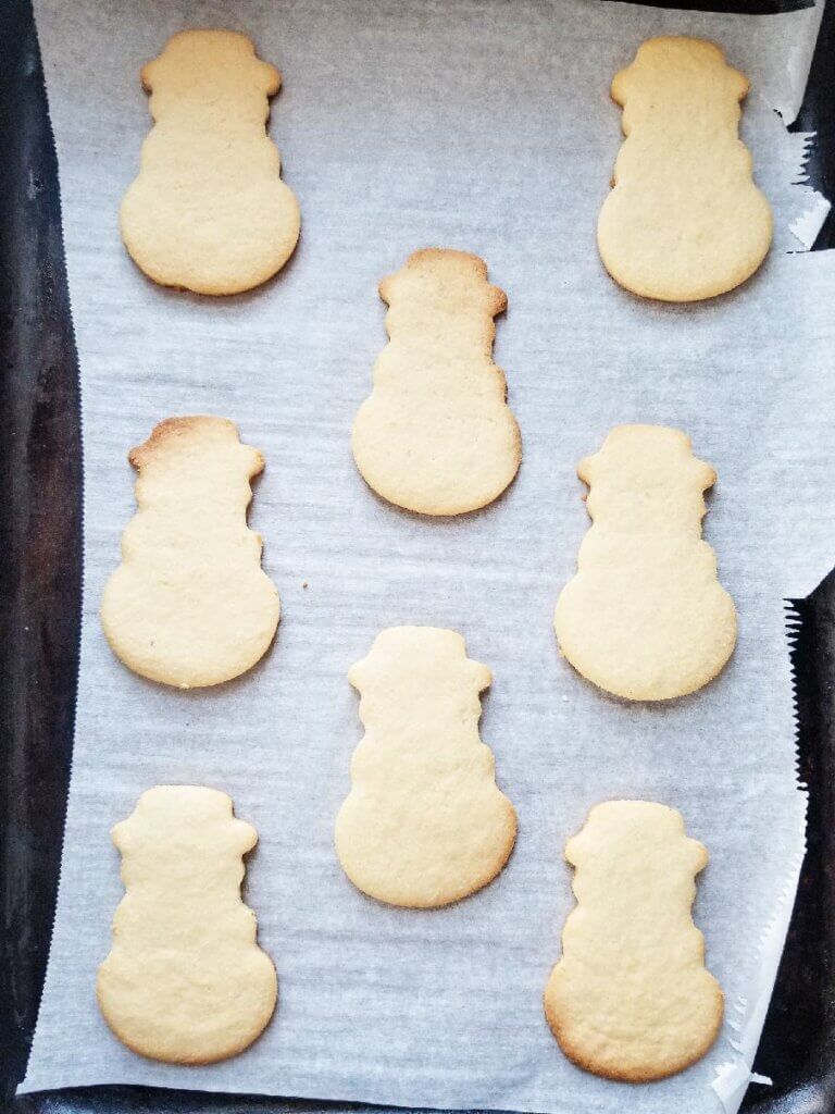 coconut flour Christmas cookie cutouts