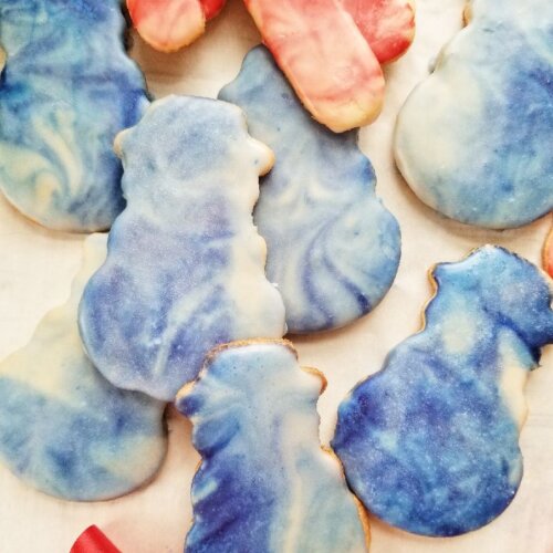 coconut flour christmas cutouts