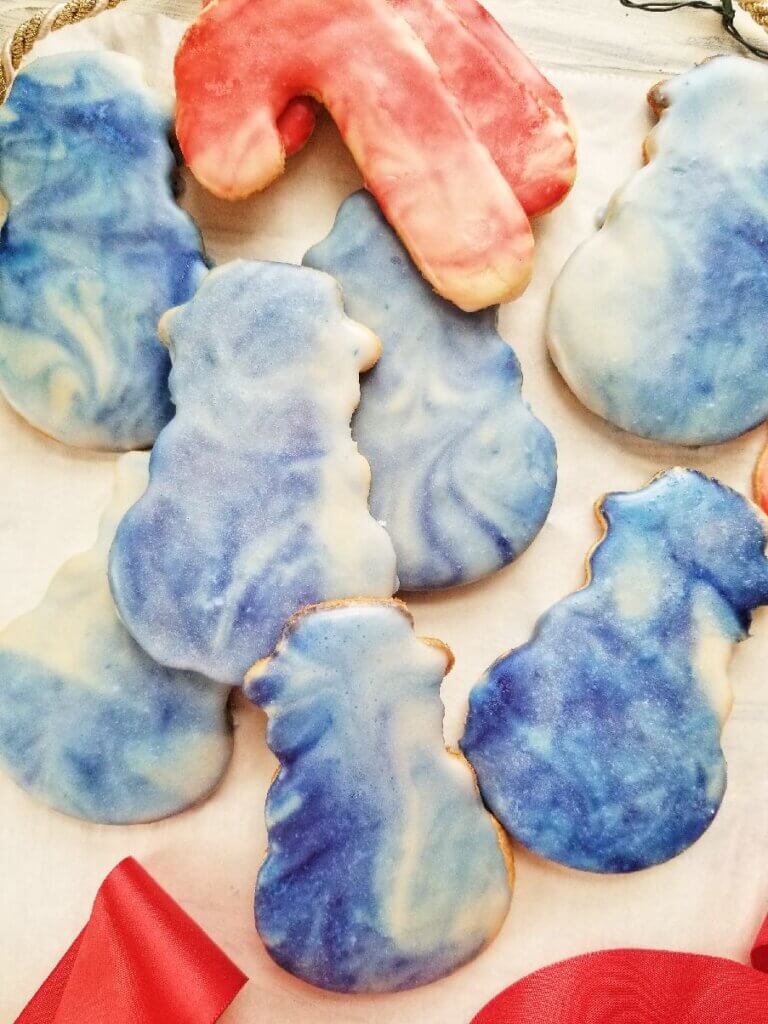 Coconut Flour Christmas Cutouts