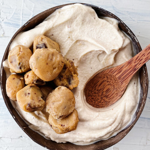 cookie dough smoothie bowl