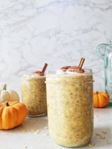 pumpkin spice overnight oats recipe