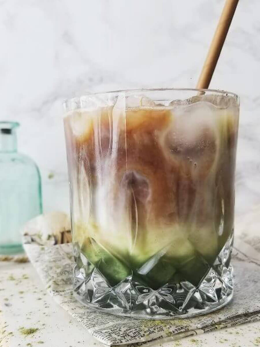 dirty matcha latte recipe