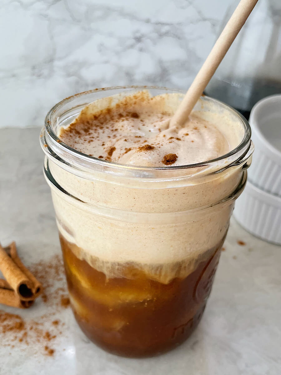 dunkin pumpkin cold foam cold brew coffee