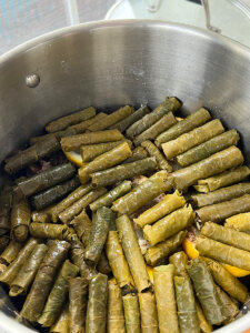 authentic middle eastern stuffed grape leaf recipe
