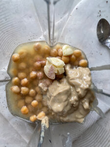 blender hummus