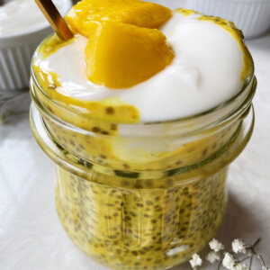 Golden chia pudding recipe