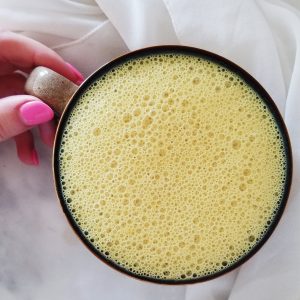 golden milk latte