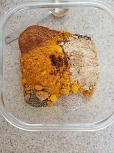 golden milk latte mix ingredients